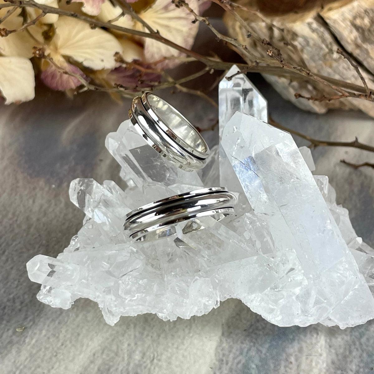 Unisex Spinner Ring