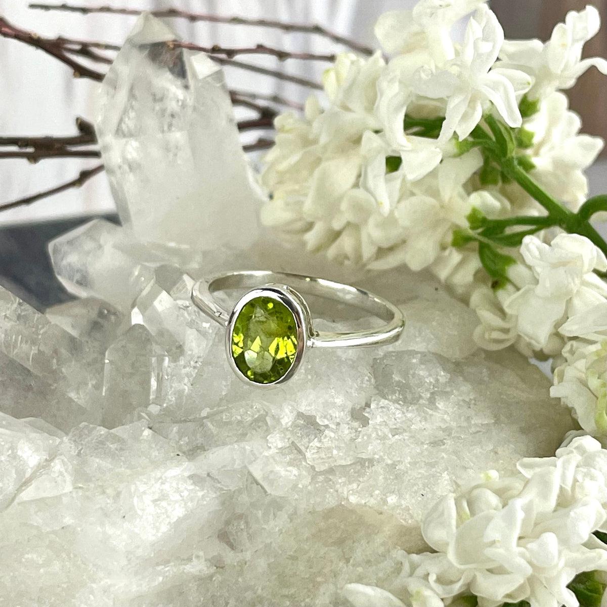 Classic Peridot Ring