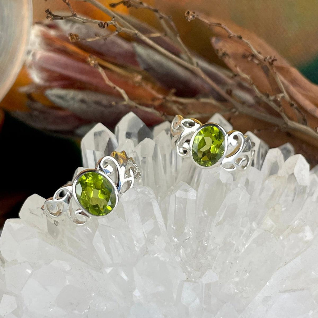 Peridot Sterling Silver Ring