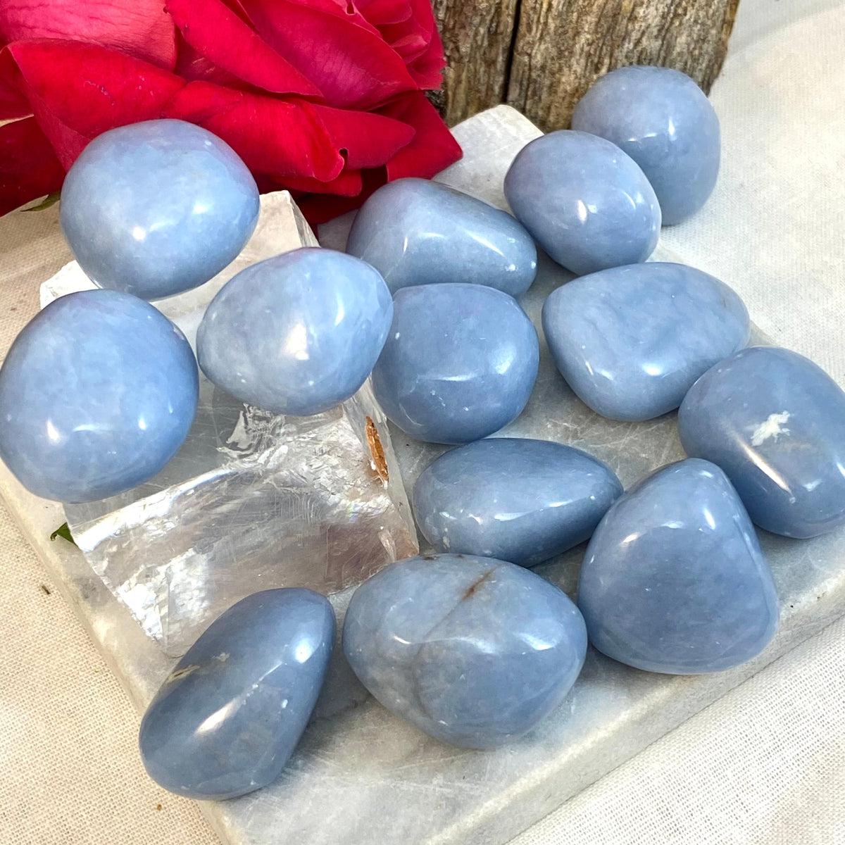 Angelite Tumbled Stones
