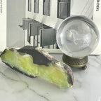 Prehnite Polished Slice