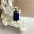 Blue Stone Drop Pendant