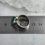 Raw Crystal Set In Sterling Silver