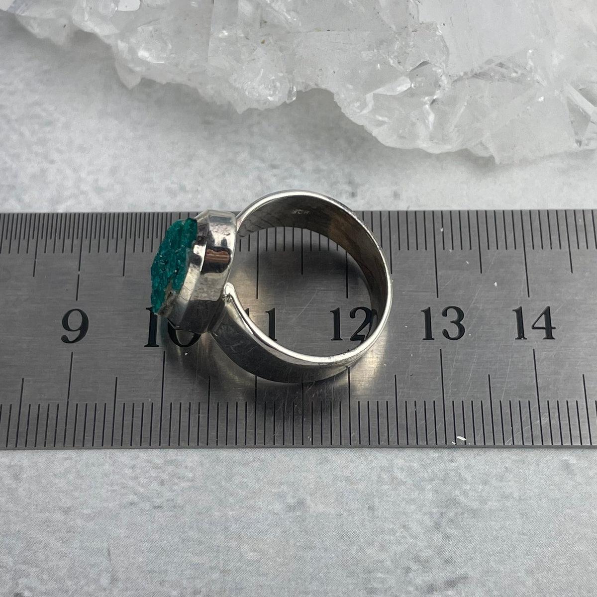 Raw Crystal Set In Sterling Silver