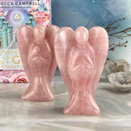Rose Quartz High Grade Crystal Angel