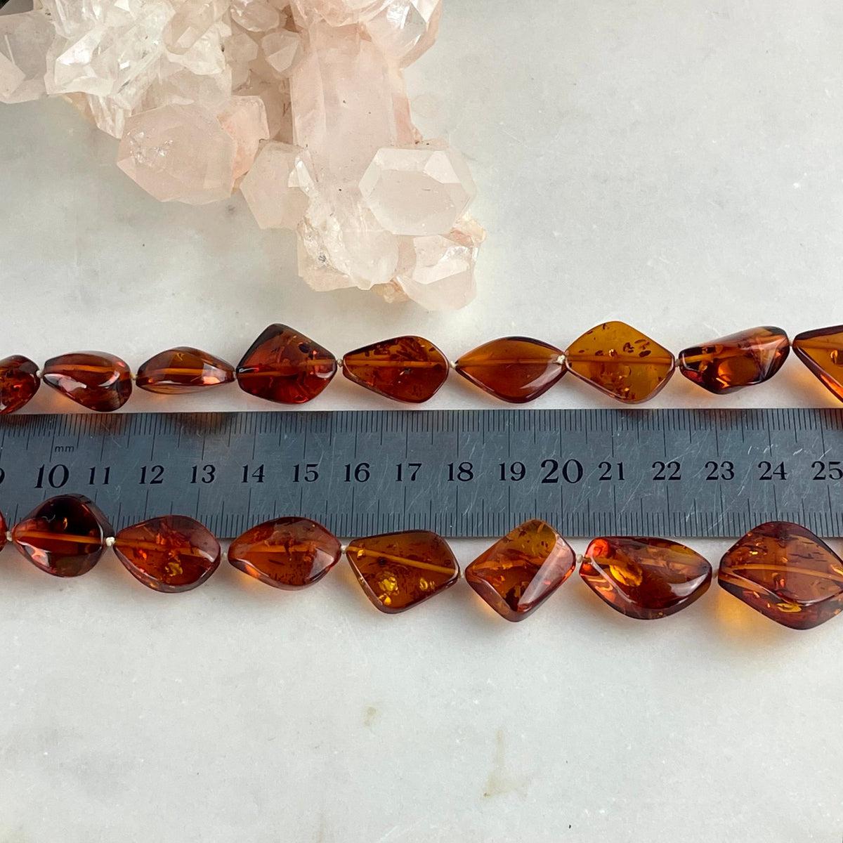 Amber Nugget Necklace