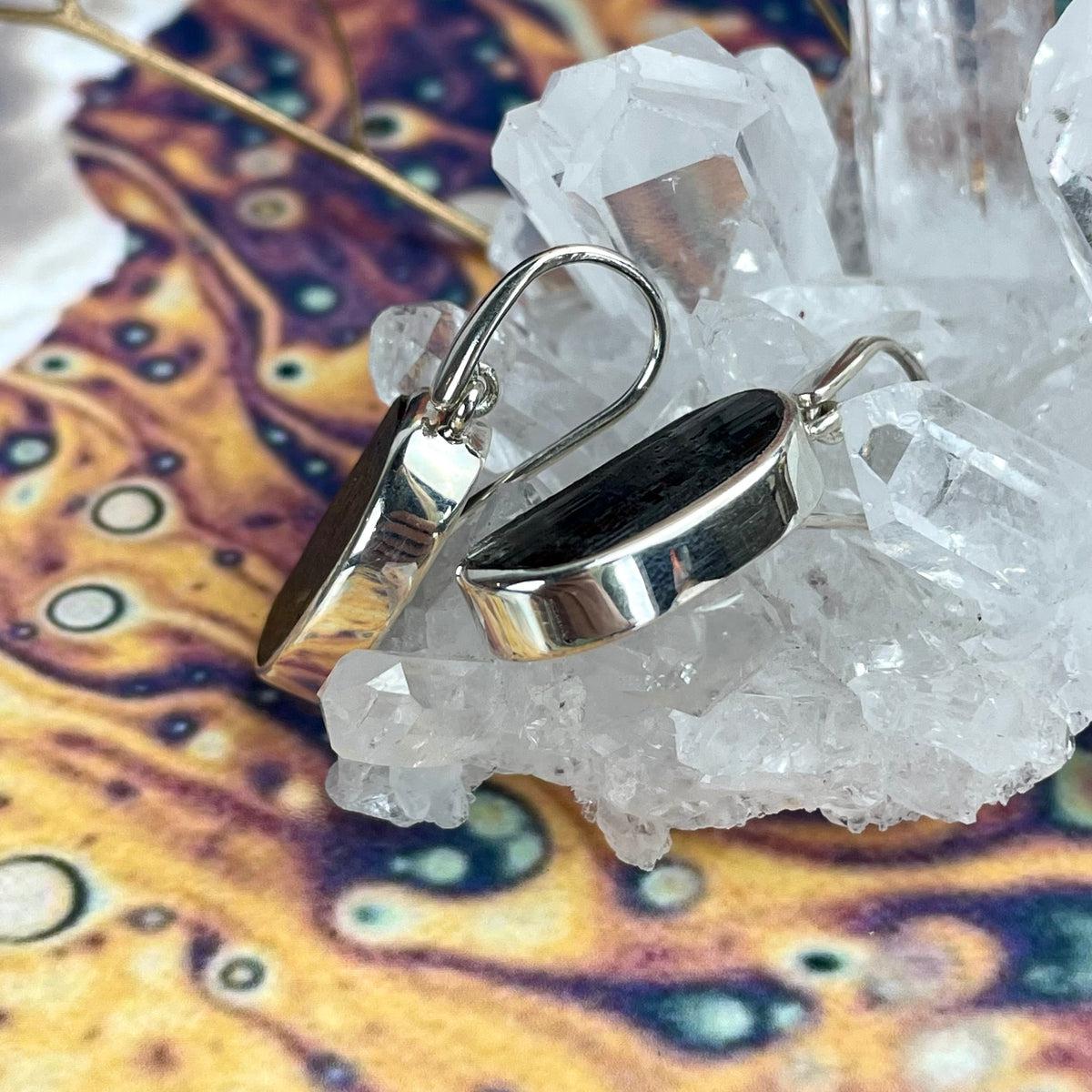 Black Tourmaline Earrings