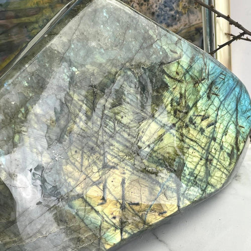 Polished Labradorite Boulder