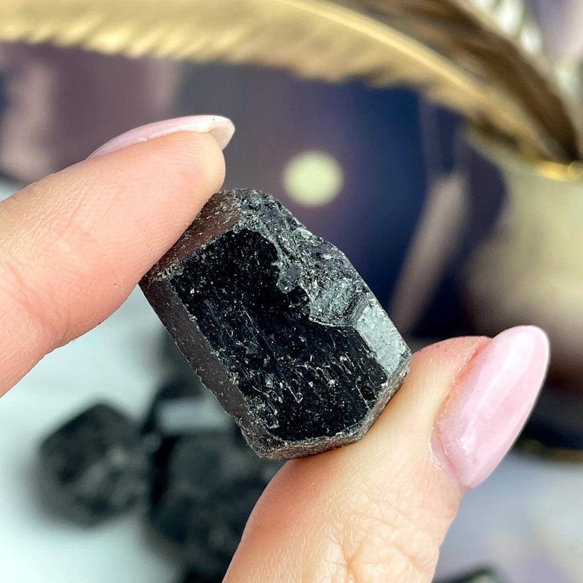 Black Tourmaline Pocket Piece
