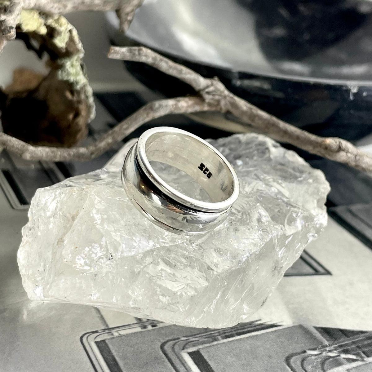 925 Silver Spinner Ring