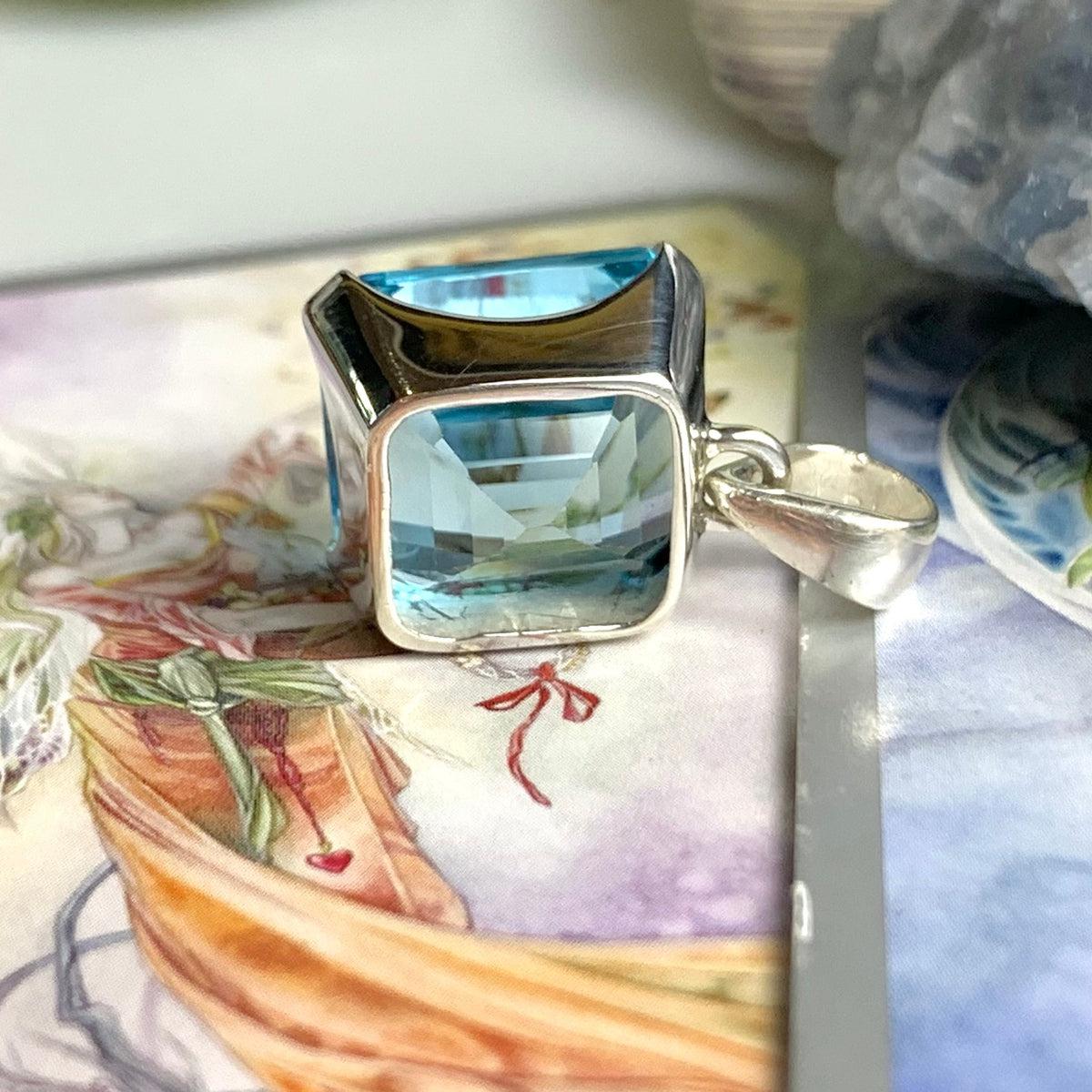 December Birthstone Pendant