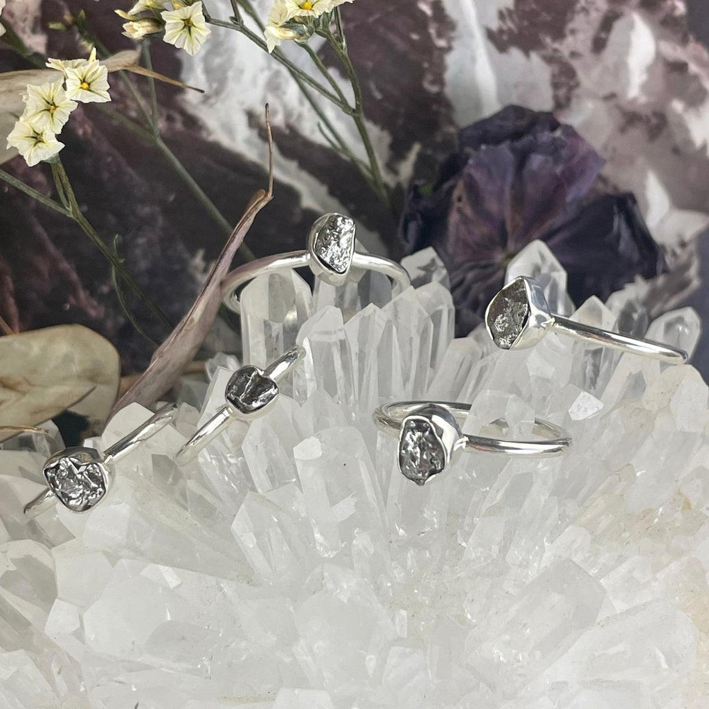 Hematite Freeform Ring