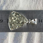 Unpolished Pyrite Pendant