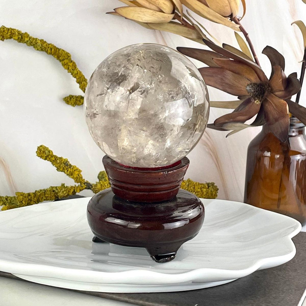 Soft Brown Smoky Quartz Crystal