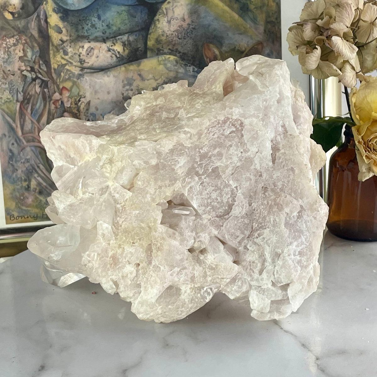 Pink Quartz Crystal