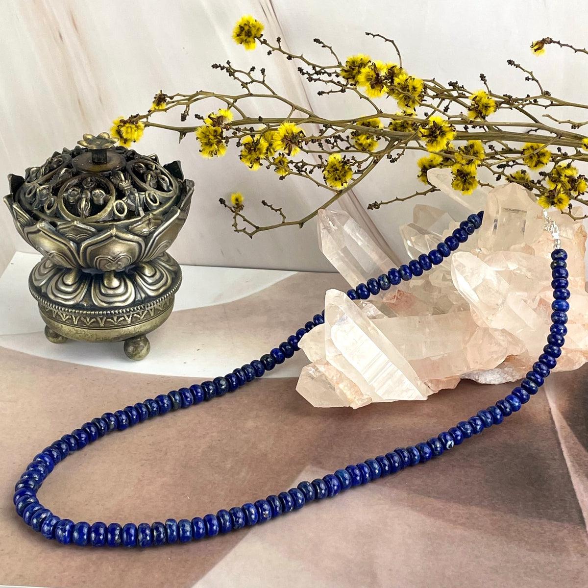 Blue Crystal Necklace