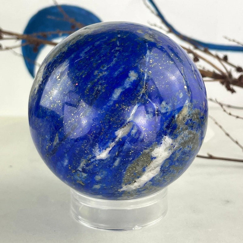 Lapis Lazuli Crystal Orb