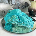 Raw Chrysocolla And Malachite Stone