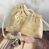 All Natural Cotton Stone Pouch