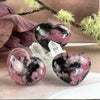 Pink And Black Crystal Heart