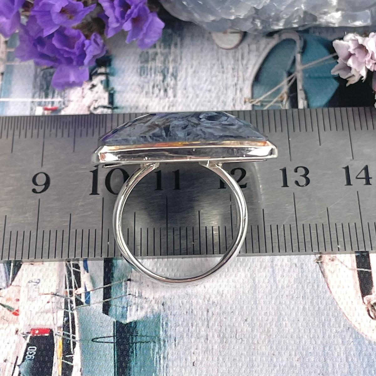 Pietersite Silver Ring