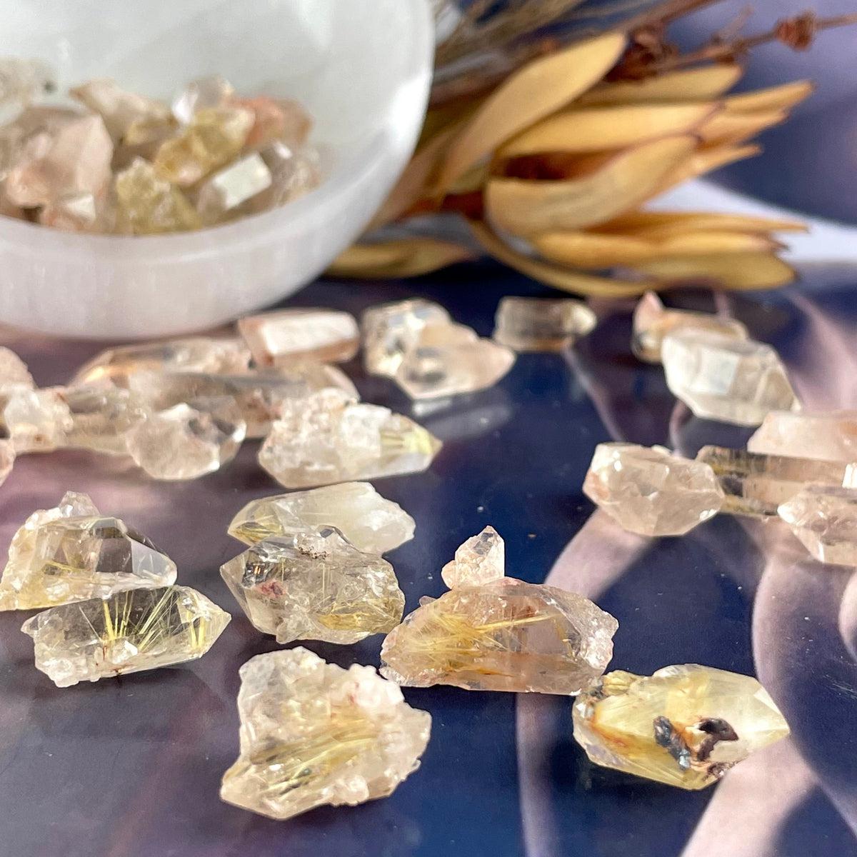 Golden Rutile Quartz