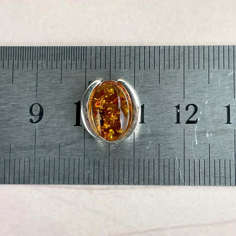 Small Amber Pendant