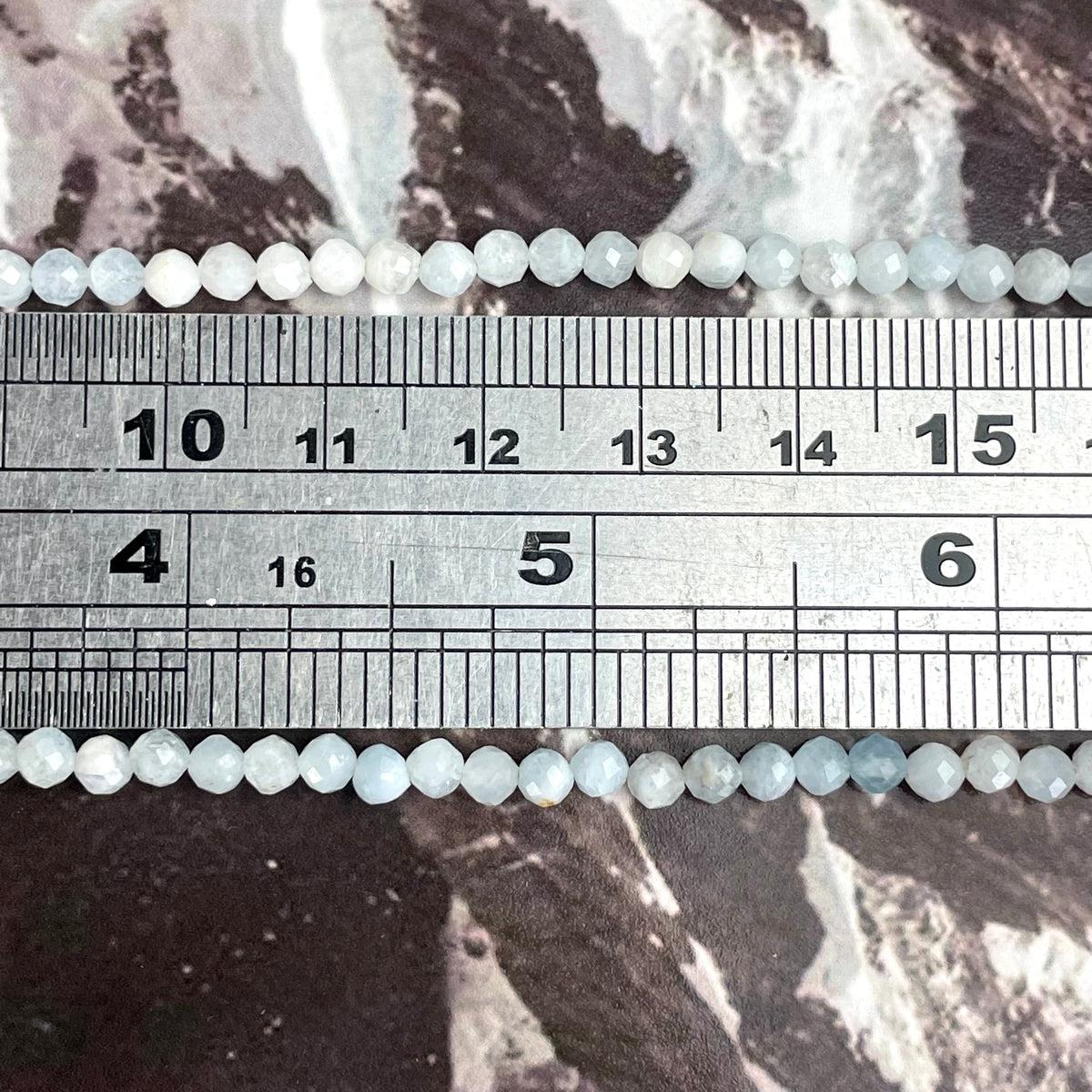 March Birthstone Beads