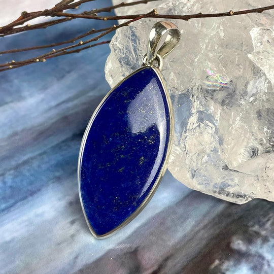 Lapis Lazuli Marquise Pendant