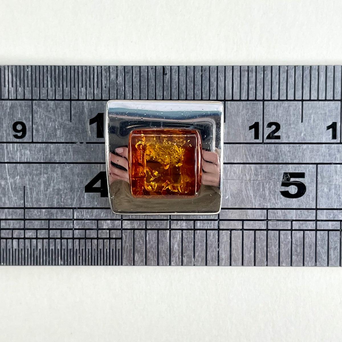 Amber Contemporary Pendant