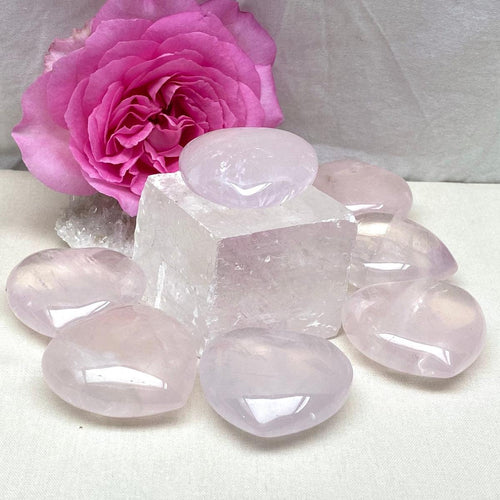 Rose Quartz Heart