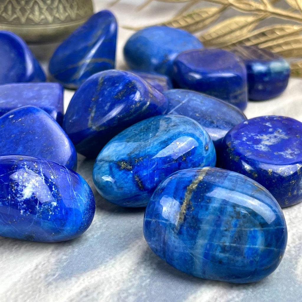 Lapis Lazuli Tumbled Stones