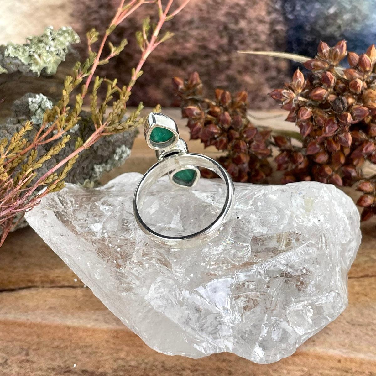 Silver Malachite Jewellery