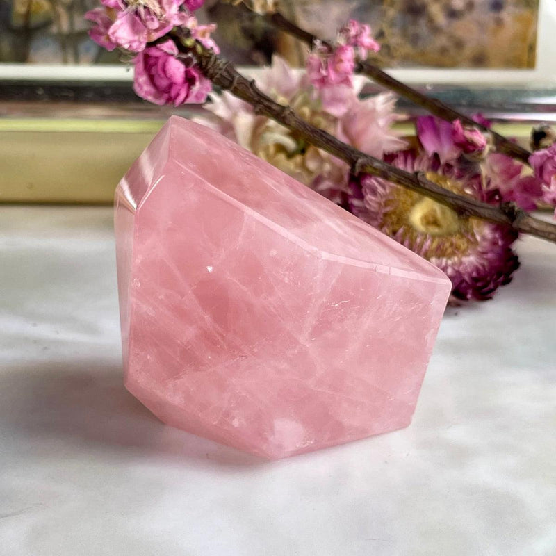 Pink Quartz Crystal