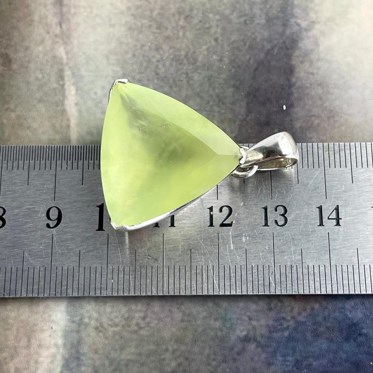 Large Green Crystal Pendant
