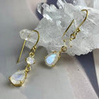 Rainbow Moonstone Gold Jewellery