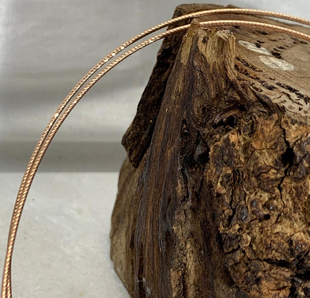 Rose Gold Diamond Cut Necklace