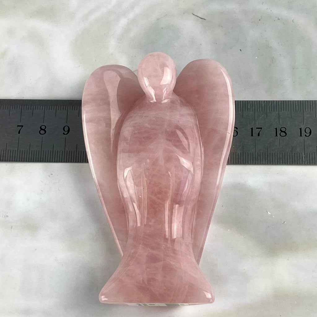 Rose Quartz High Grade Crystal Angel