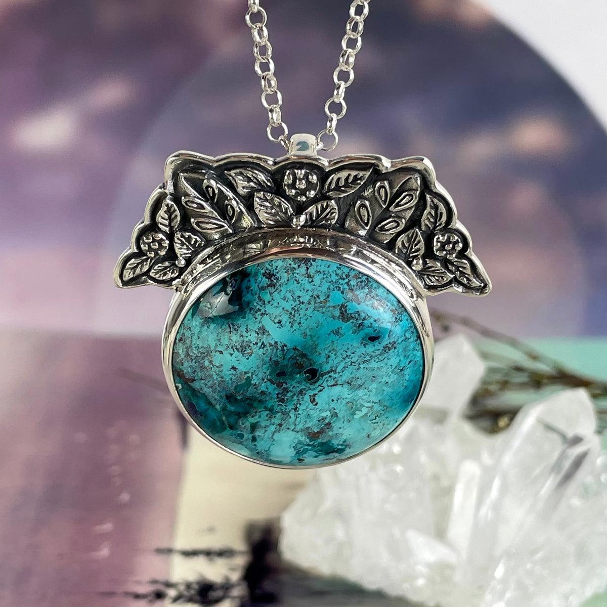 Chrysocolla Silver Fine Jewellery