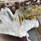 Oval Amber Pendant