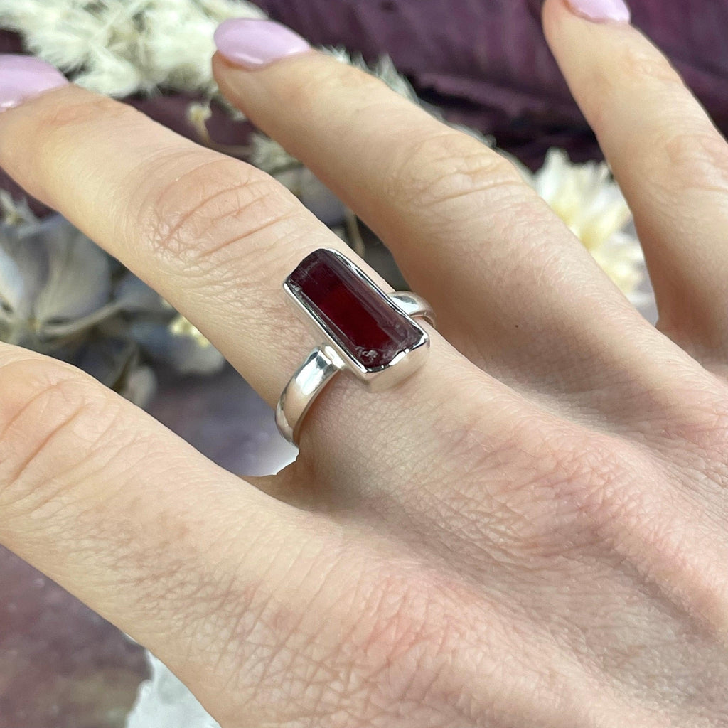 Crystal Wand Ring
