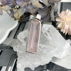 Pink Crystal Bar Pendant
