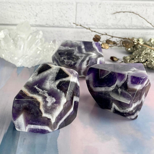 Chevron Amethyst Freeform