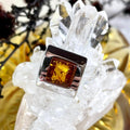 Baltic Amber Square Pendant