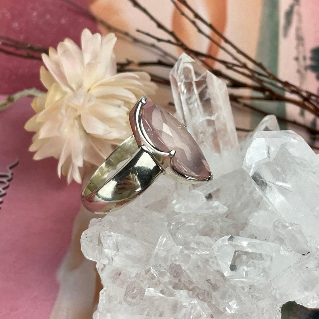 Rose Quartz High Grade Ring