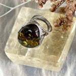 Natural Amber Sterling Silver Jewellery