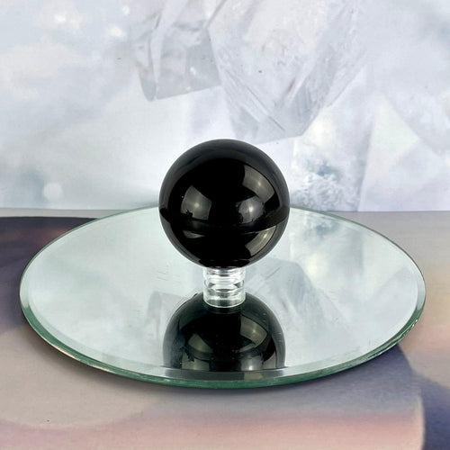 Small Crystal Ball Stand