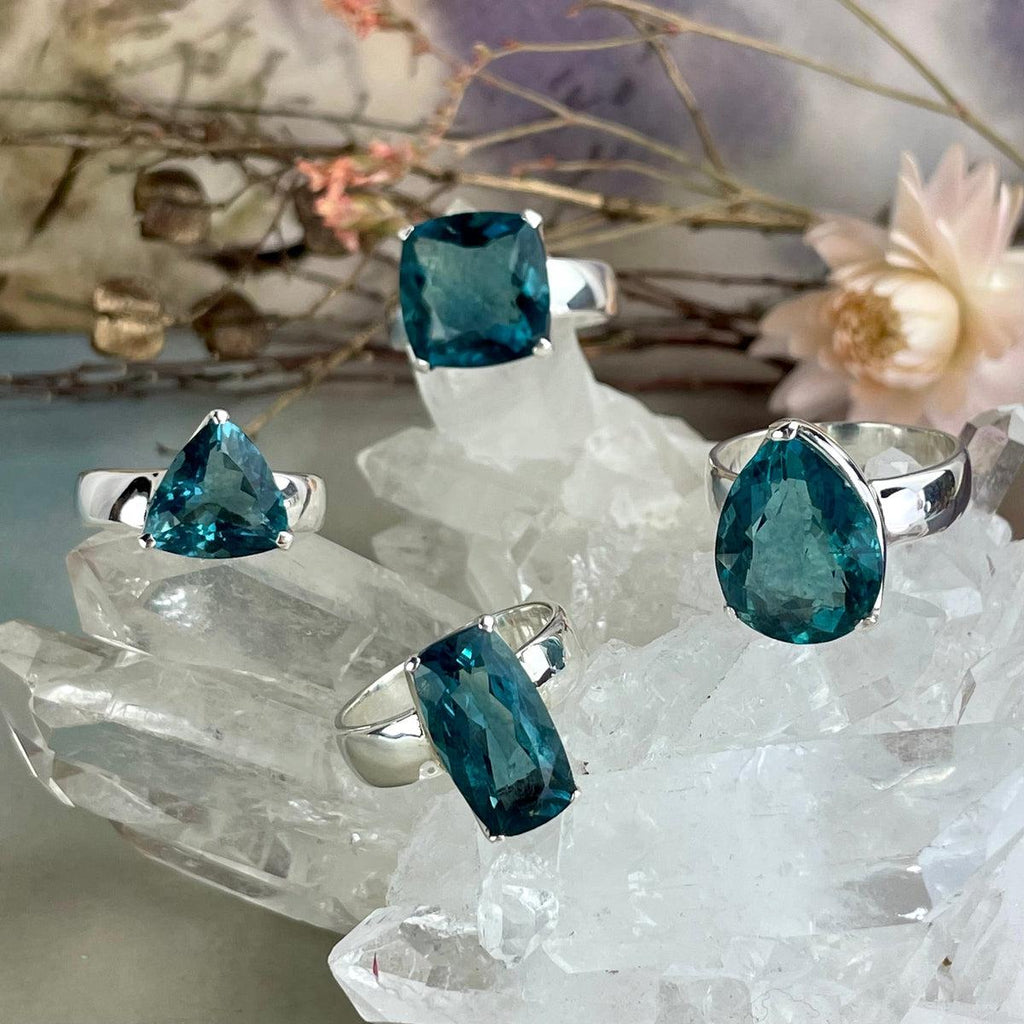Fluorite Crystal Ring