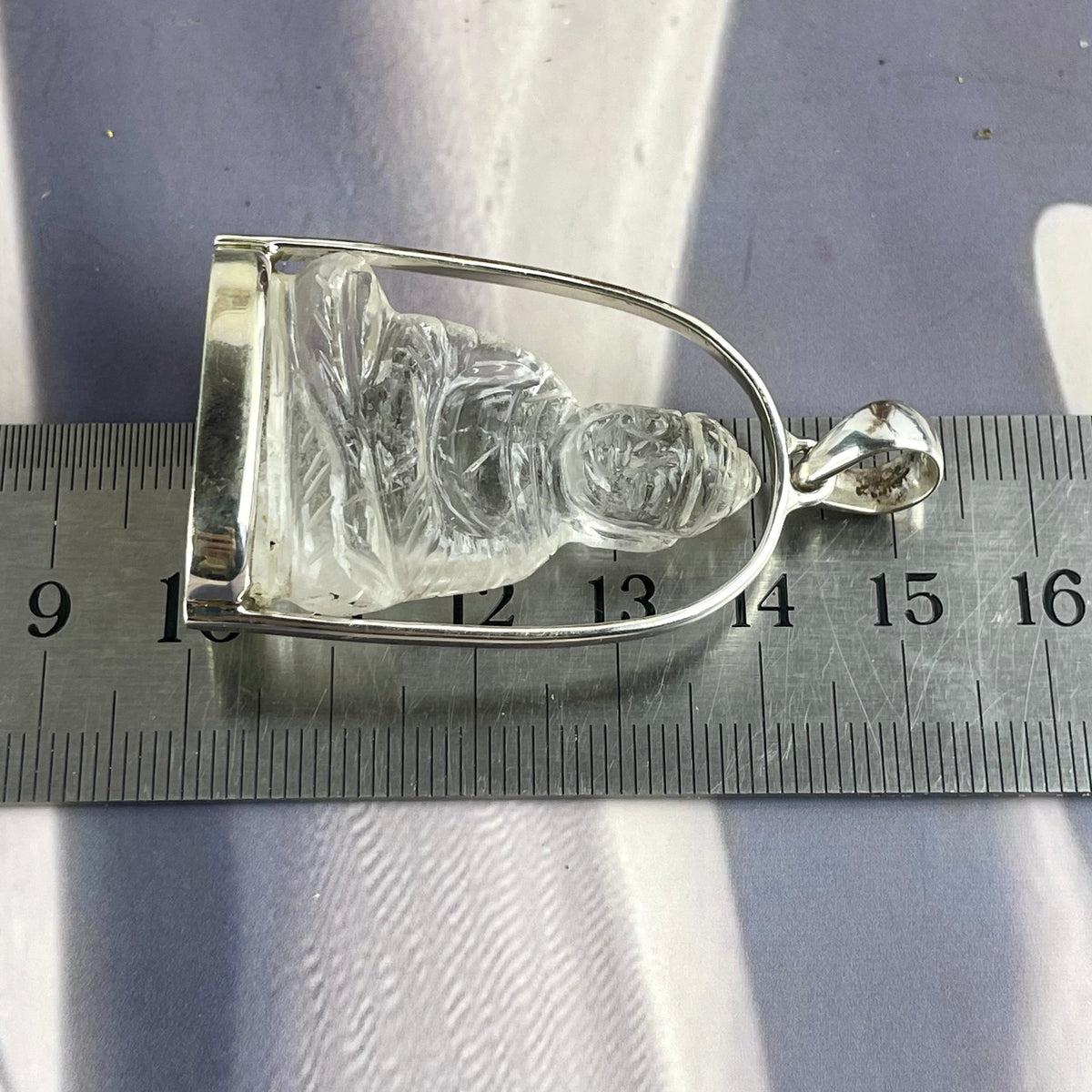 Crystal Buddha Carving