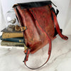 Artistic Hand stitched Leather Bag